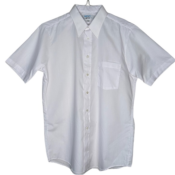 Arrow Other - Kent Arrow Men’s White Short Sleeves Shirt 15 1/2”